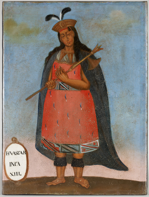 ‘Portrait of Huascar Inca XIII’, 19th century, Musée du quai Branly