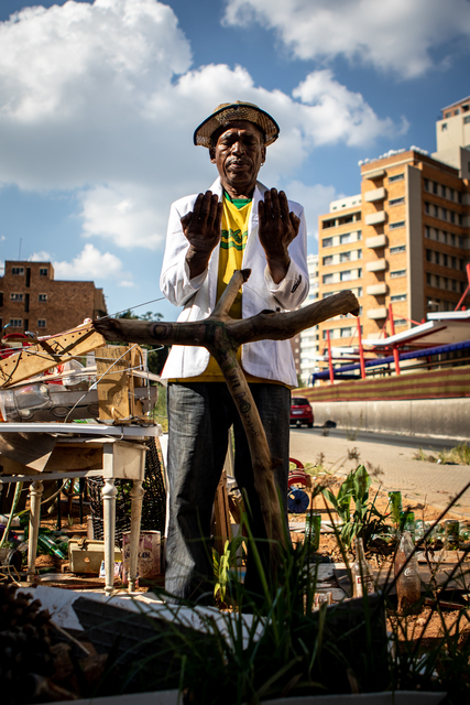 Senzo Bongwana & Zivanai Matangi, ‘Ezweni Lam: In My World (Prayer)’, 2019, David Krut Projects