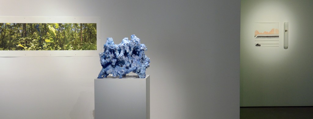 Install view of 'Borrowing an Easterly Wind' and 'Live Like an Astronaut' at Klein Sun Gallery. Install view of 'Borrowing an Easterly Wind' and 'Live Like an Astronaut' at Klein Sun Gallery.