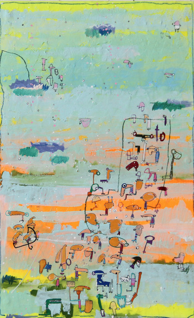 Rafa Macarrón, ‘Paisaje II’, 2017, Galería Marta Cervera