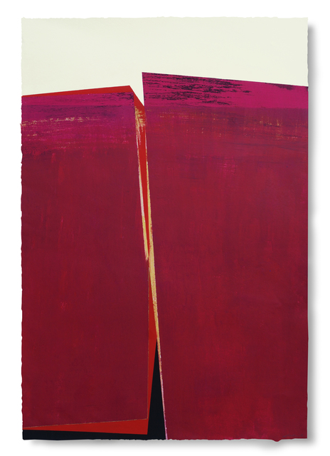 Silvia Lerin, ‘Division with a common point’, 2010, Painting, Mixed media on paper, Joanna Bryant & Julian Page