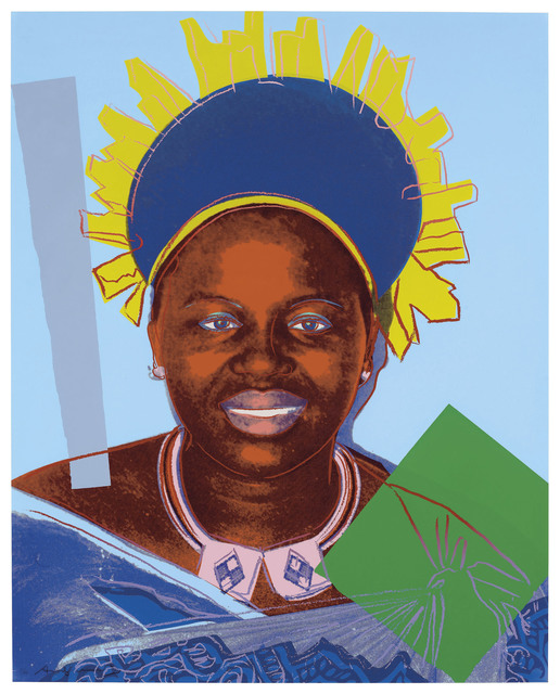 Andy Warhol, ‘Reigning Queens, Queen Ntombi Twala of Swaziland (F.S. II. 347)’, 1985, JF Fine Arts & Verosa