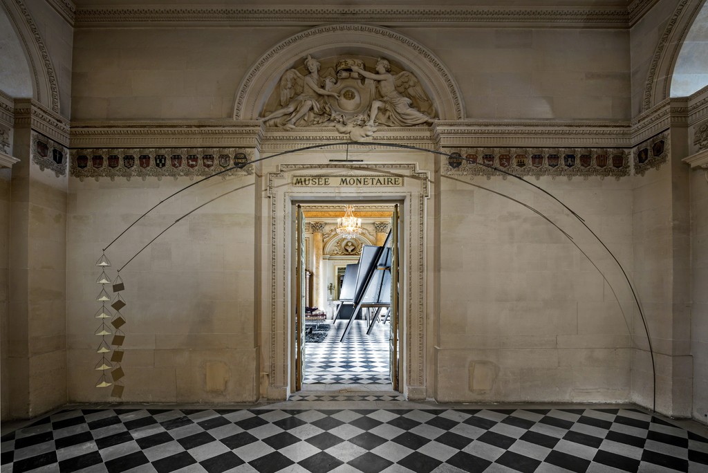 Installation view of Jannis Kounellis. Photograph: Manolis Baboussis © Monnaie de Paris, 2016. Courtesy of the artist
Installation view of Jannis Kounellis. Photograph: Manolis Baboussis © Monnaie de Paris, 2016. Courtesy of the artist