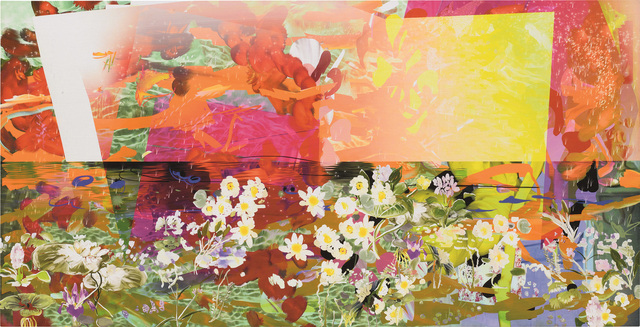 Petra Cortright, ‘24_Hour_Lightning Dolls’, 2015, Painting, Digital painting on raw Belgian linen, Phillips