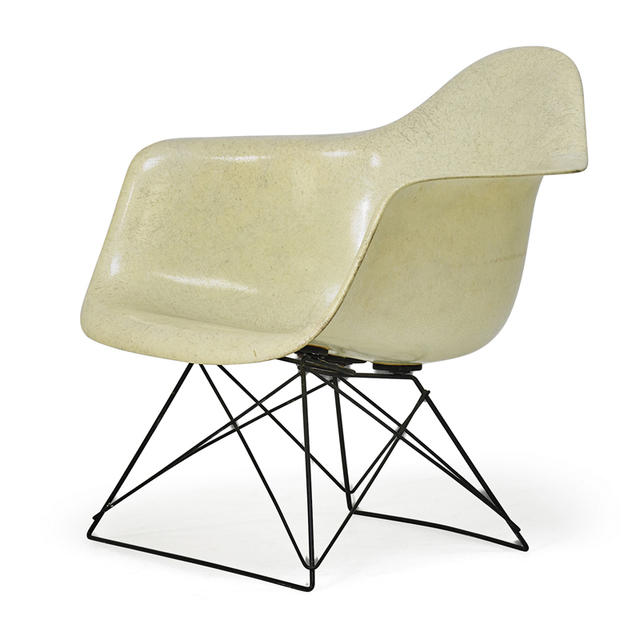 Charles Eames, ‘Lounge Arm Rod Chair (Lar), Zeeland, MI’, 1950s, Rago/Wright