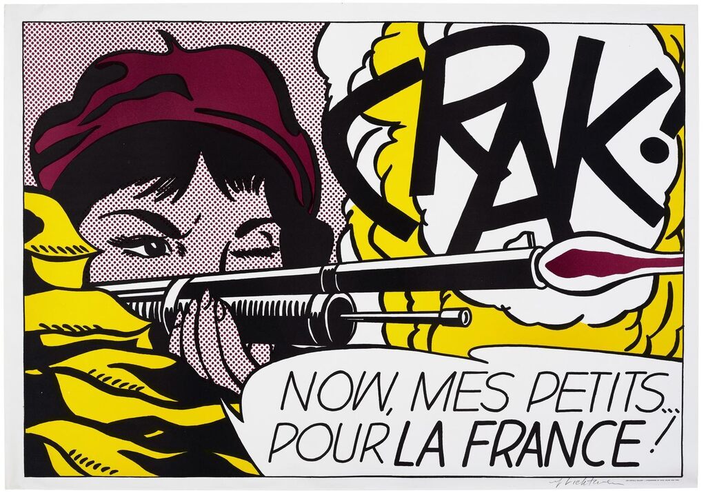 Roy Lichtenstein - CRAK!
