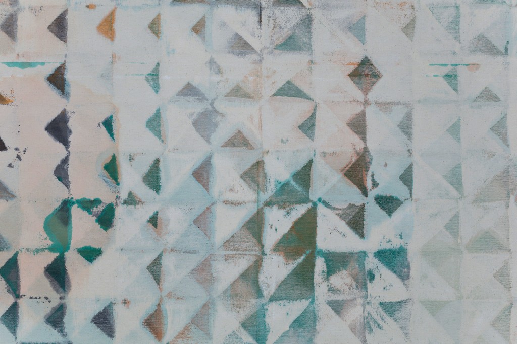 Lynne Golob Gelfman, Trued Surface, Thru 1, detail Lynne Golob Gelfman, Trued Surface, Thru 1, detail