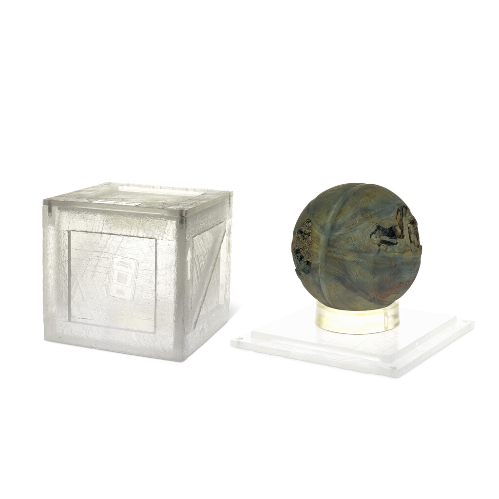 Daniel Arsham - Bronze Eroded Basketball