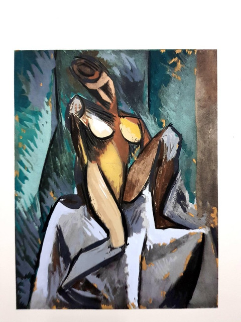 Pablo Picasso, ‘Pochoir "StillLife à la Pipe I" after Pablo Picasso’, 1962, Galerie Philia