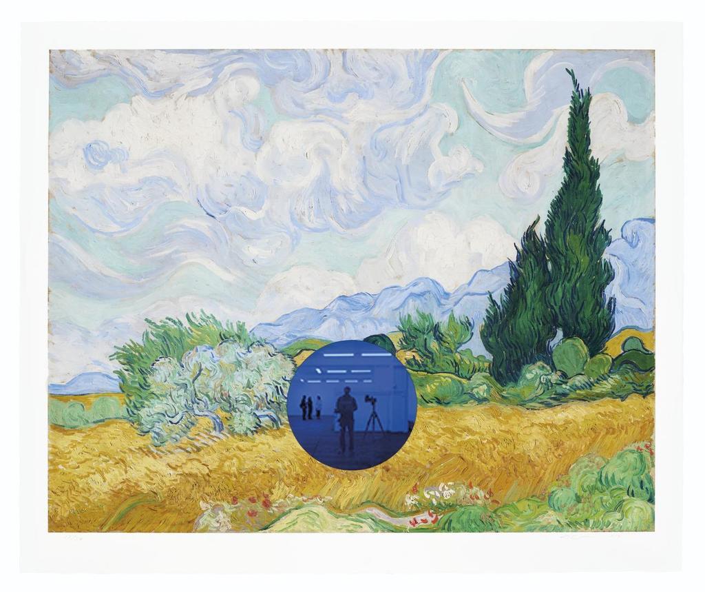 Jeff Koons - Gazing Ball (van Gogh Wheatfield with Cypresses)