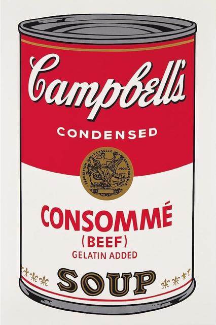 Andy Warhol, ‘Campbells Soup Consomme (Beef) II.52’, 1968, OSME Fine Art