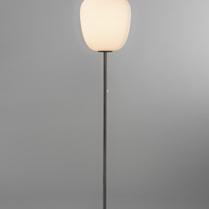 Joseph-André Motte, ‘Floor lamp J14’, 1957, Design/Decorative Art, Marble, grey gunmetal patina and opaline, Galerie Pascal Cuisinier