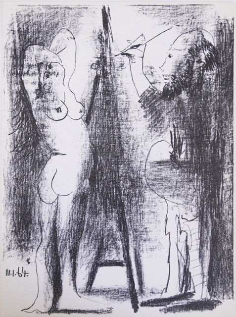 Pablo Picasso, ‘Le Peintre et Son Modele’, 1964, ArtWise