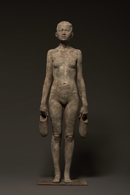 Mario Dilitz, ‘No. 178 Girl with Shoes’, 2019, Sculpture, Bronze, Sladmore