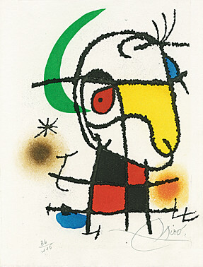 Joan Miró, ‘Le vent parmi les roseaux (William Butler Yeats) (Der Wind im Schilf) (The wind among the reeds)’, 1971, Galerie Boisseree