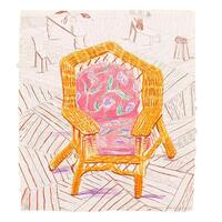 David Hockney - Number One Chair, from Moving Focus (Museum of Contemporary Art Tokyo 287), -86