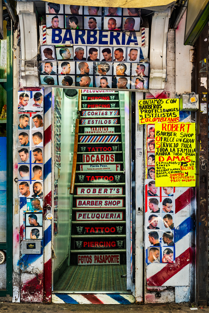 David Stock, ‘Barberia, Jackson Heights’, 2016, 440 Gallery