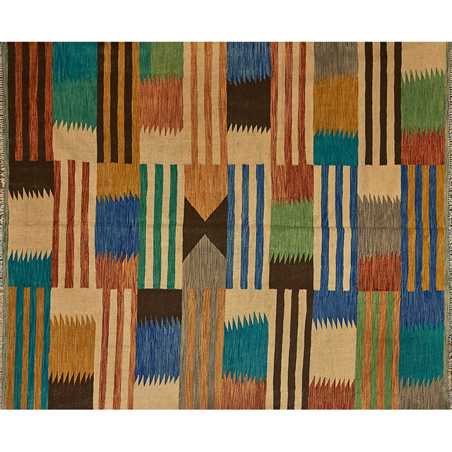 ‘Contemporary Flatweave Rug’, Rago/Wright