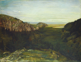 John La Farge, ‘The Last Valley - Paradise Rocks’, 1867-1868, Painting, Oil on canvas, National Gallery of Art, Washington, D.C.