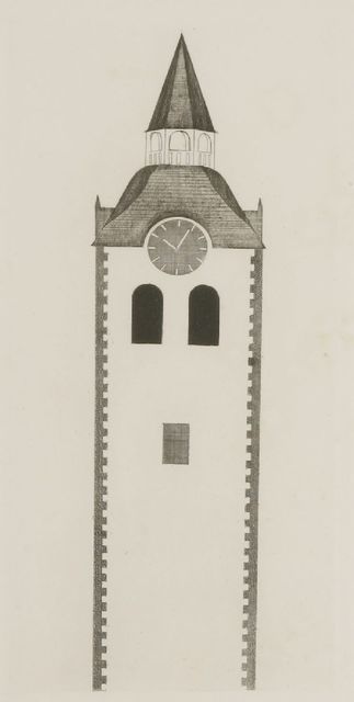 David Hockney, ‘The Clock Tower and The Clock (Tokyo 76)’, 1969, Sworders