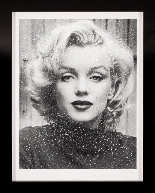 Russell Young, ‘Marilyn (Diamond Dust) in Black & White’, 2019, Print, Silkscreen with diamond dust, Artsy x Forum Auctions