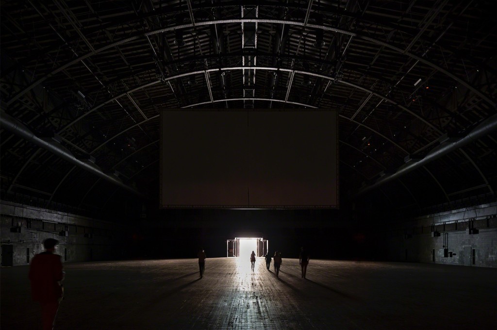 Installation view of Martin Creed: The Back Door at Park Avenue Armory, on view June 8 - August 7, 2016. Photo by James Ewing; image courtesy Park Avenue Armory. Installation view of Martin Creed: The Back Door at Park Avenue Armory, on view June 8 - August 7, 2016. Photo by James Ewing; image courtesy Park Avenue Armory.