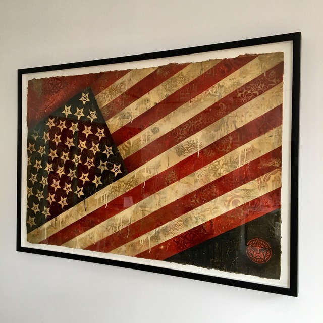 Shepard Fairey (OBEY), ‘Flag’, 2010, Galerie C.O.A
