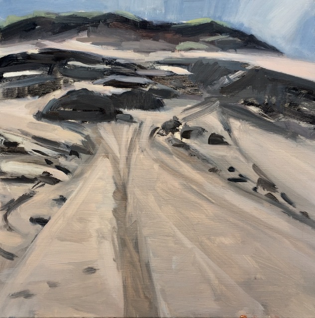 Diana Horowitz, ‘Long Nook Dune II’, 2017, Painting, Oil on Panel, The Schoolhouse Gallery