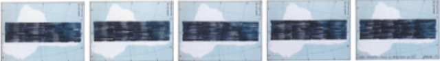 Horacio Zabala, ‘Líneas obscuras sobre el meridina 60º (I) y (II), ’, 1973, Herlitzka + Faria