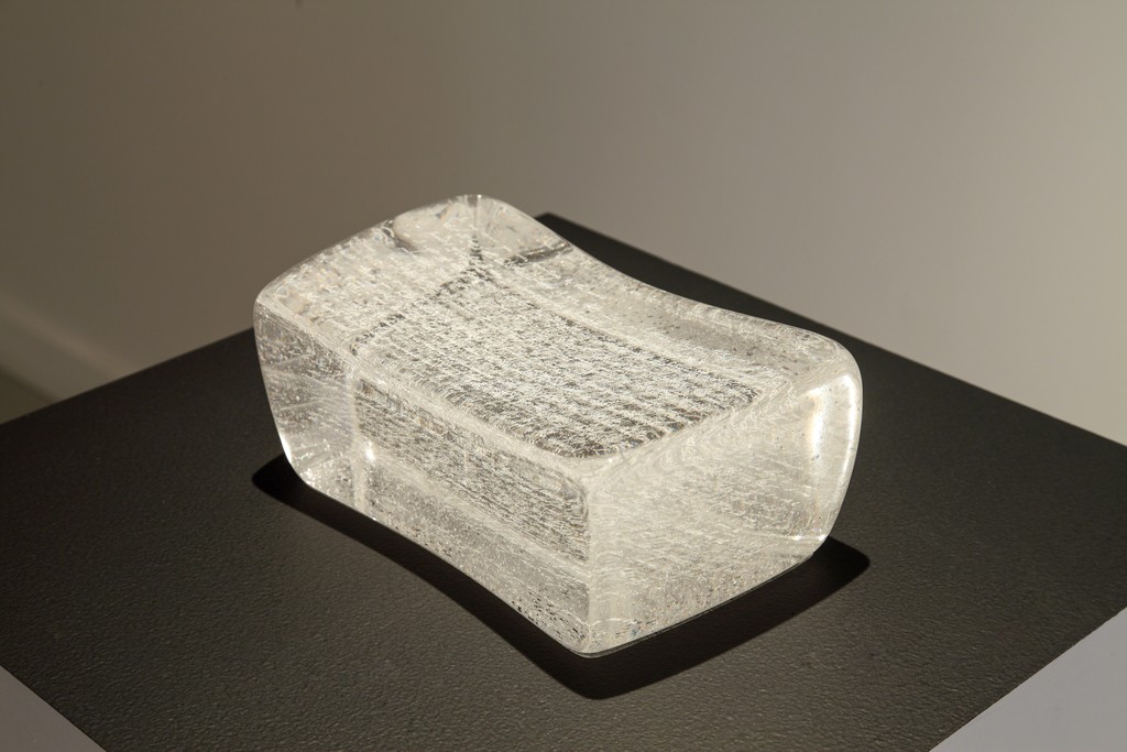 Pillow Book, 2015, Glass, 10" x 5.5" x 4.5" Photo: Gabriel Cosma Pillow Book, 2015, Glass, 10" x 5.5" x 4.5" Photo: Gabriel Cosma