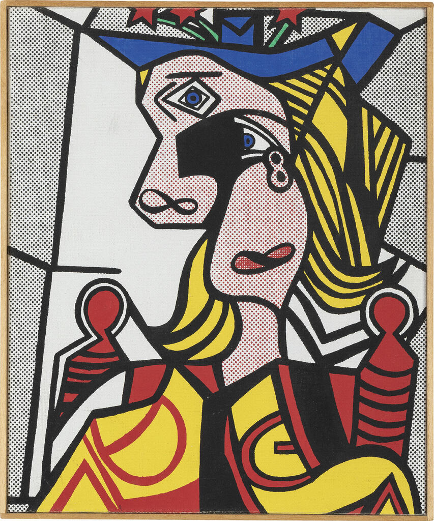 Richard Pettibone - Roy Lichtenstein, 'Woman with Flowered Hat', 1963