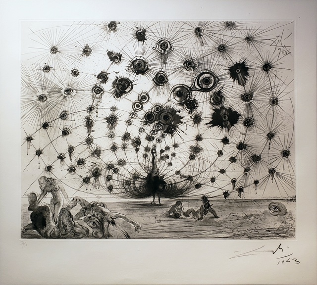 Salvador Dalí, ‘Argus - Mythologie (Black and White) ’, 1963-1965 , Off The Wall Gallery