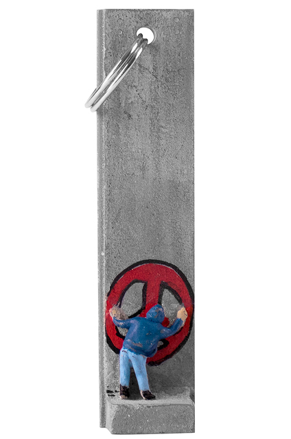 Banksy, ‘GRAFFITI PEACE SIGN WALL SCULPTURE (Walled Off Hotel)’, ca. 2017, Silverback Gallery
