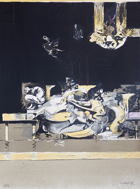 Graham Sutherland, ‘La foresta, il fiume, la roccia, il fiume II’, Il Ponte