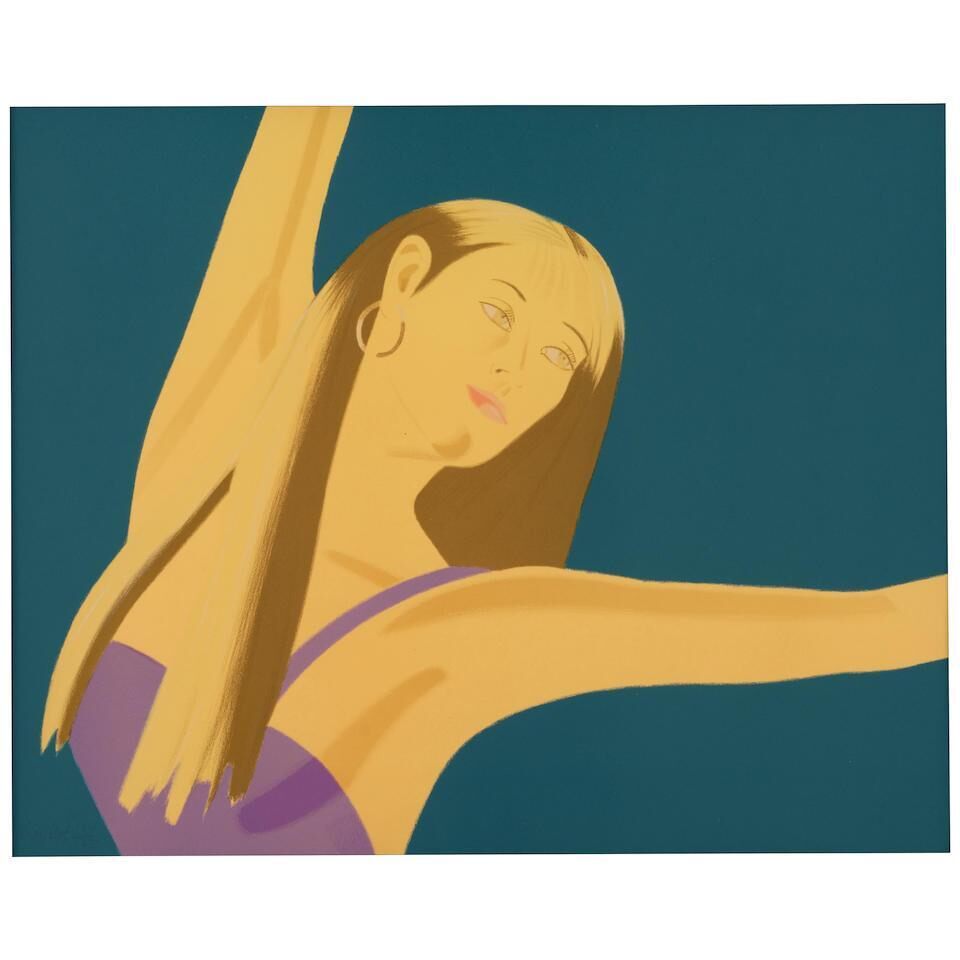 Alex Katz - Night: William Dunas Dance 4 (Pamela)