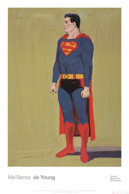Mel Ramos, ‘Superman’, 2014, Ephemera or Merchandise, Offset Lithograph, ArtWise