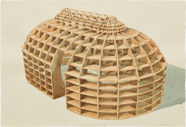Los Carpinteros, ‘Sala de Lectura Ovalada (Oval Reading Room)’, 2011, Phillips