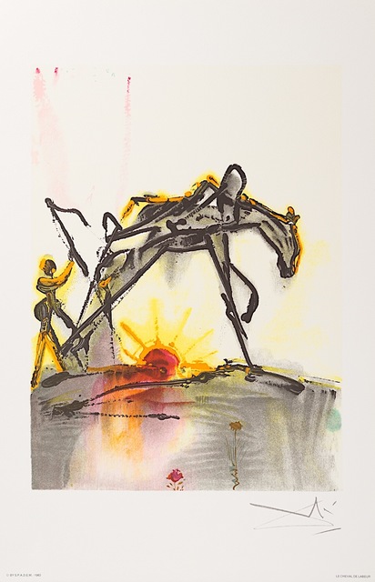 Salvador Dalí, ‘Le Cheval de Labeur (The Horse of Labor)’, 1983, Art Lithographies