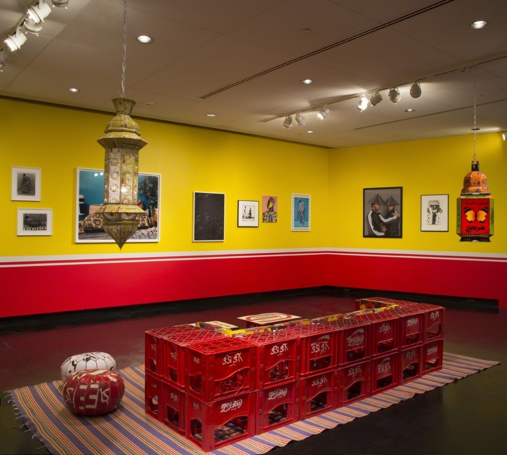 Installation view, "Africa Pop Studio", Tang Teaching Museum, 2017 Installation view, "Africa Pop Studio", Tang Teaching Museum, 2017
