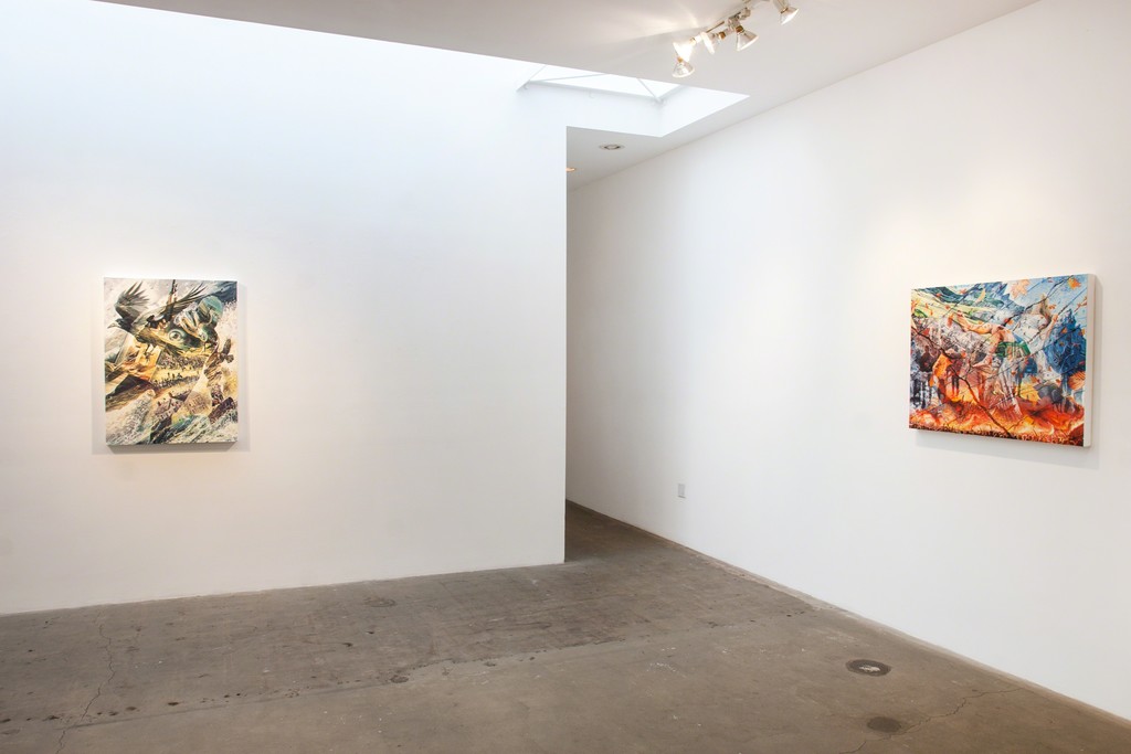 Chad Robertson, "Untitled #34", 2014, oil on canvas, 40 x 30 inches; "Untitled #33", 2014, oil on canvas, 30 x 40 inches Chad Robertson, "Untitled #34", 2014, oil on canvas, 40 x 30 inches; "Untitled #33", 2014, oil on canvas, 30 x 40 inches