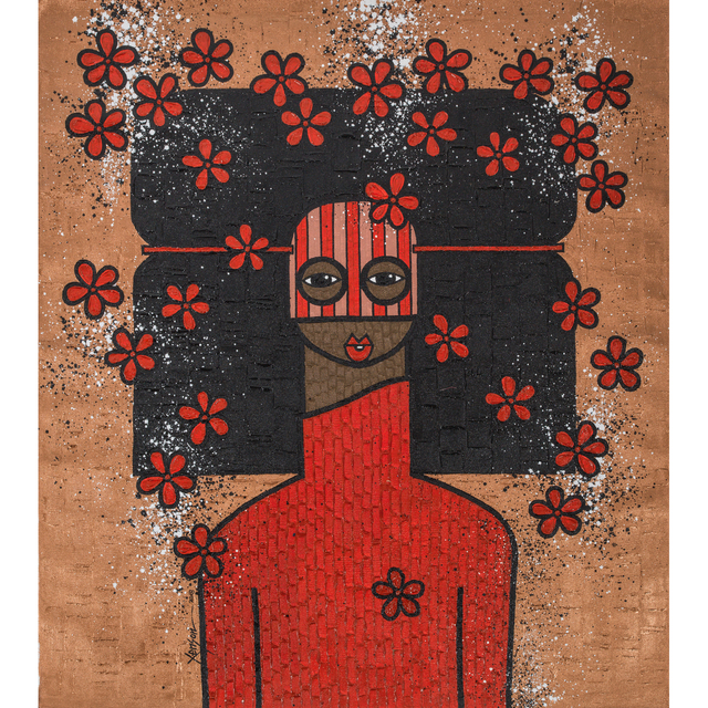 Samson Ssenkaaba dit 'Xenson', ‘Box Afro’, 2018, PIASA