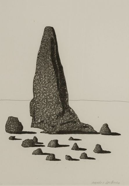 David Hockney, ‘The Sexton Disquised as a Ghost Stood Still as Stone (Tokyo 87)’, 1969, Sworders