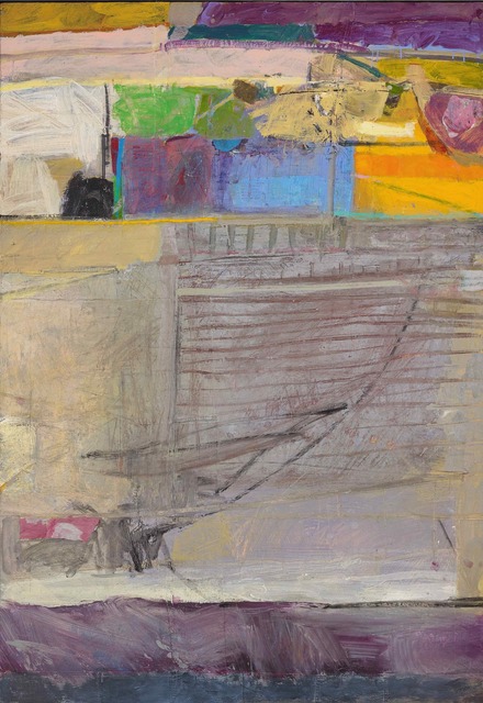 John Brown, ‘Havana Balcony’, ca. 2018, Painting, Acrylic and Collage, Tatha Gallery
