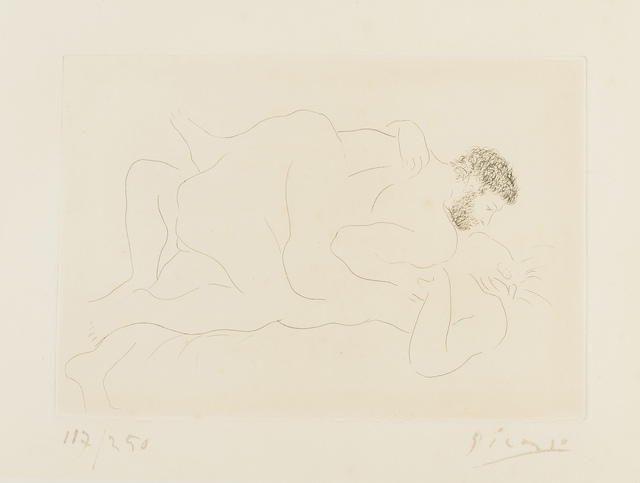 Pablo Picasso, ‘Homme et Femme (Bloch 77)’, 1927, Print, Etching, Forum Auctions