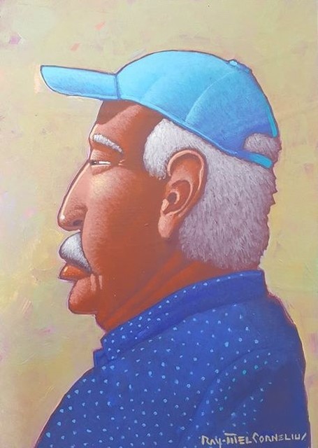 Ray-Mel Cornelius, ‘Human Being 1/30’, 2018, Painting, Acrylic on panel, Ro2 Art