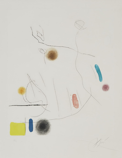 Joan Miró, ‘Grave Sur Le Givre I’, 1972, Waddington's