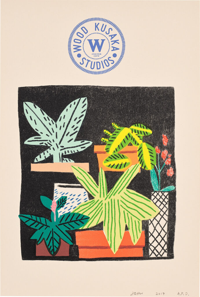 Jonas Wood - Notepad Doodle (State II)