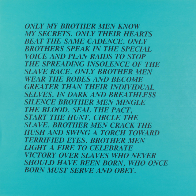 Jenny Holzer Inflammatory Essay (19791982) Available