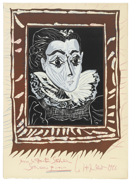 Pablo Picasso, ‘La dame à la collerette (Portrait de Jacqueline à la Fraise)’, 1962-1963, Christie's