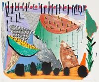 David Hockney - Slow Rise, from Some More New Prints (MCA Tokyo 342)